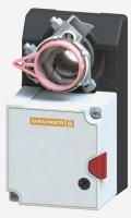 Электропривод Gruner 227SZ-024-05 с возвратной пружиной, 5 Н*м, 2-3P, 24В, НС-0006343