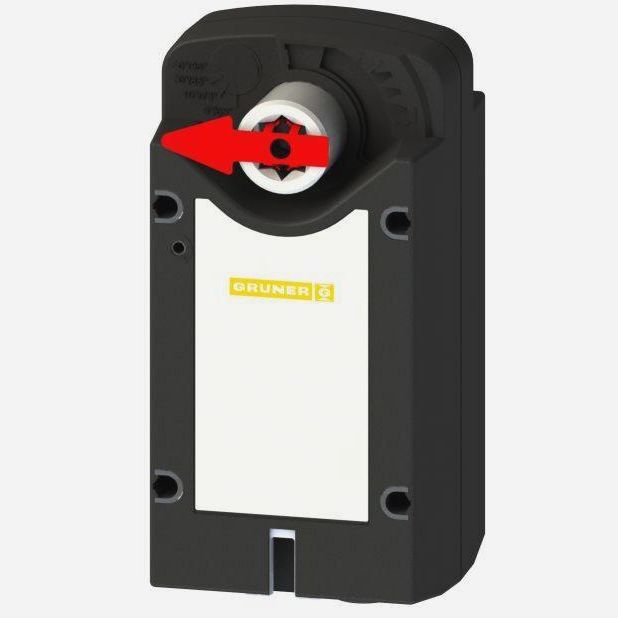 Противодымный Gruner 340-024-05-S2/8F12 с возвратной пружиной